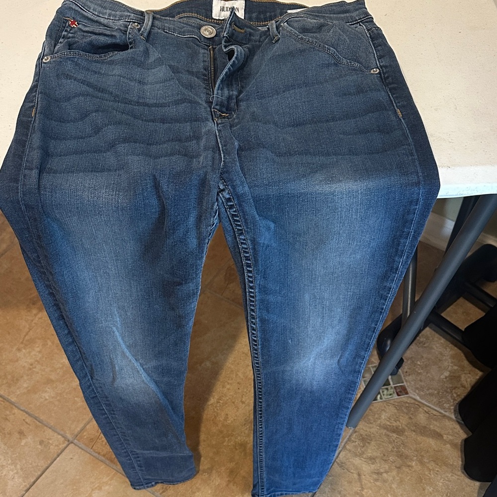 Hudson Jeans Women's Dark Blue Straight Leg Jeans